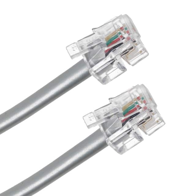510-26-4400-SV-0010F CABLE MOD 4P4C PLUG TO PLUG 10'