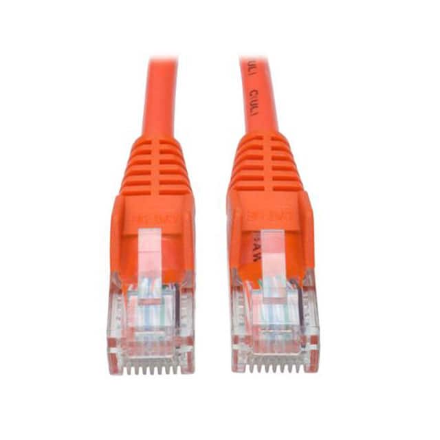N001-025-OR CABLE MOD 8P8C PLUG TO PLUG 25'