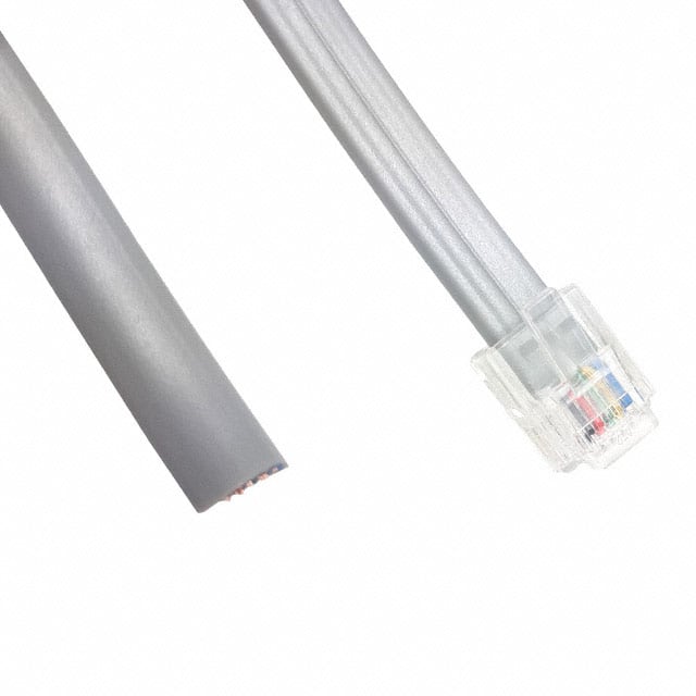 513-26-6600-SV-0014F CABLE MOD 6P6C PLUG TO CABLE 14'