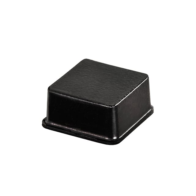 BS04BL01X01AP BUMPER .78" SQUARE X .38" BLK