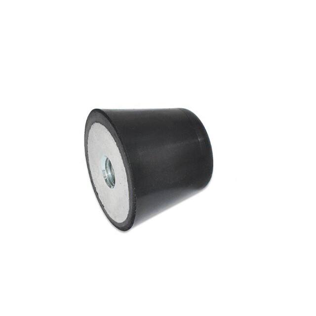 253-32-M8-55 RUBBER BUMPER CONICAL STEEL