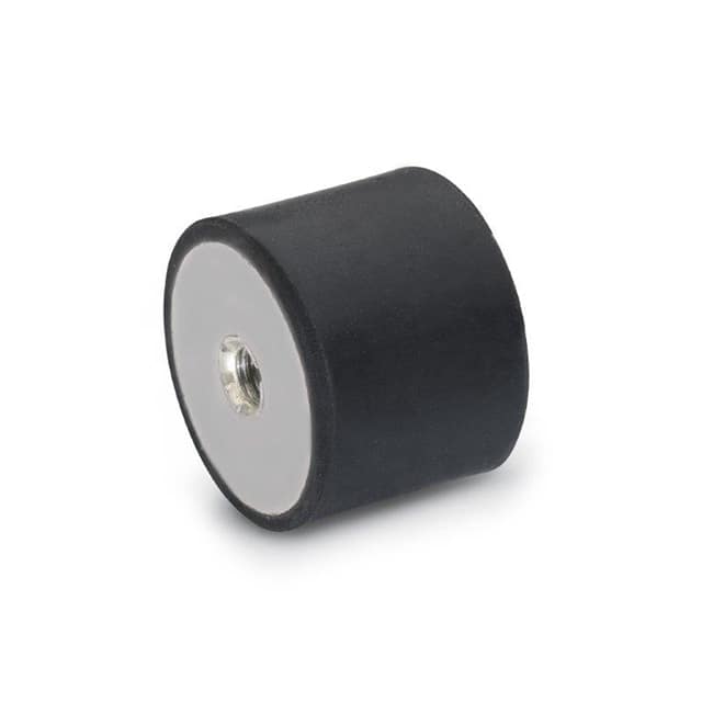 451.3-25-25-5/16-55 RUBBER BUMPER CYLINDRICAL SS