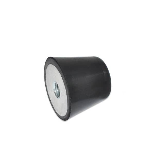 253-38-M8-55 RUBBER BUMPER CONICAL STEEL