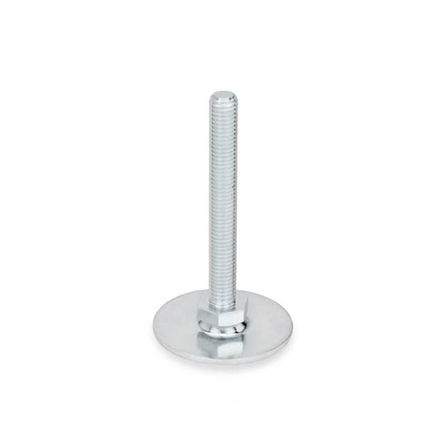 40-50-3/8X16-75-A0-S STEEL ZINC PLATED LEVELING FEET