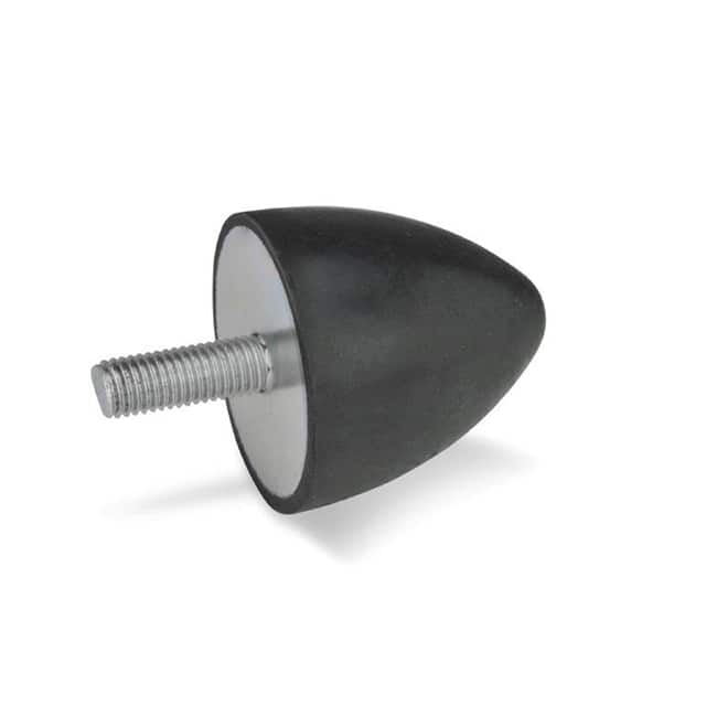 453-30-30-M8-S-55 RUBBER BUMPER CONICAL STAINLESS