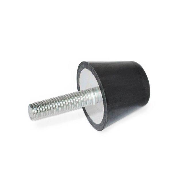 253-50-M10-20-55 RUBBER BUMPER CONICAL STEEL