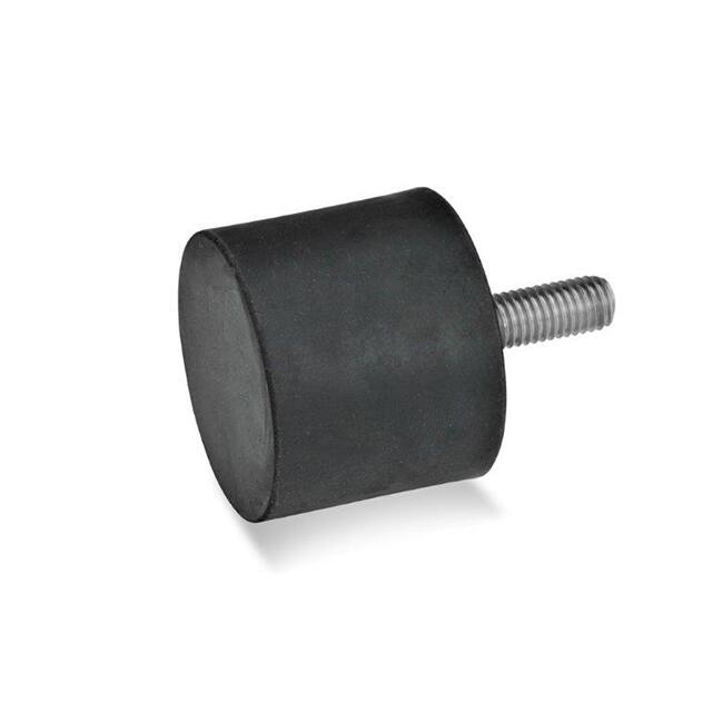 452-50-20-M10-S-55 RUBBER BUMPER CYLINDRICAL SS