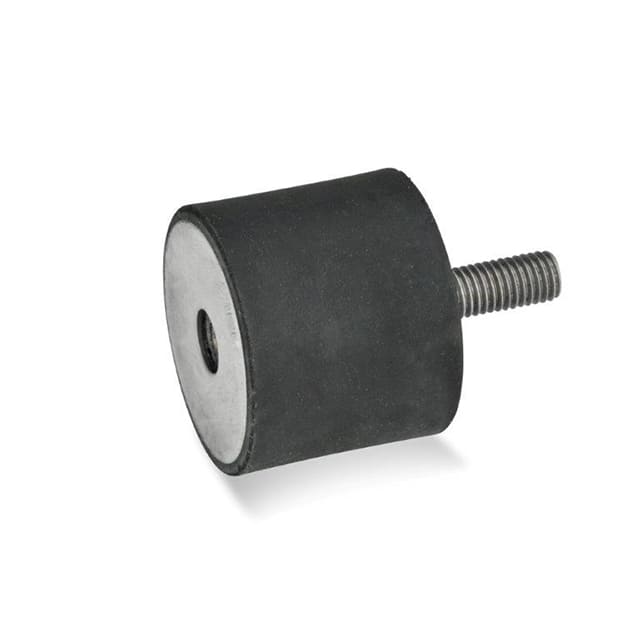 451-40-30-M8-ES-55 RUBBER BUMPER CYLINDRICAL SS