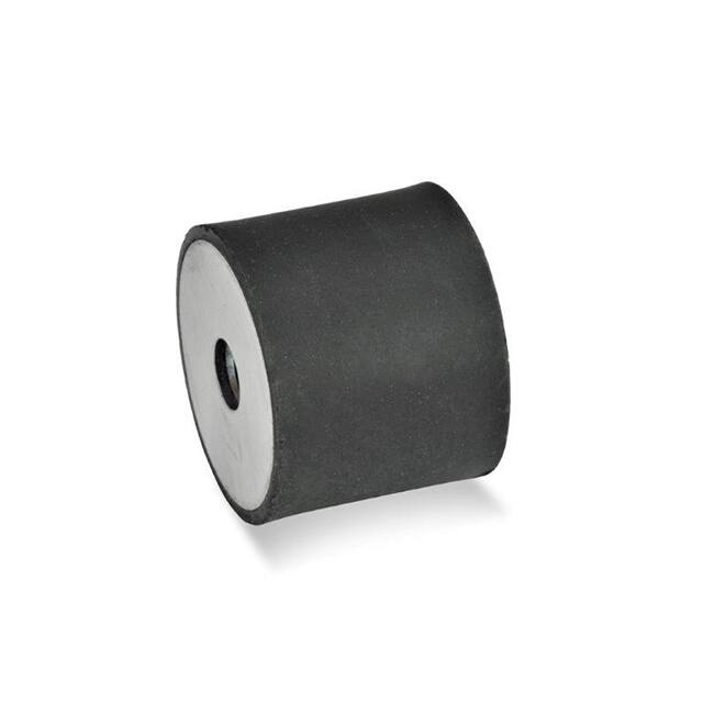 451-40-30-M8-EE-55 RUBBER BUMPER CYLINDRICAL SS