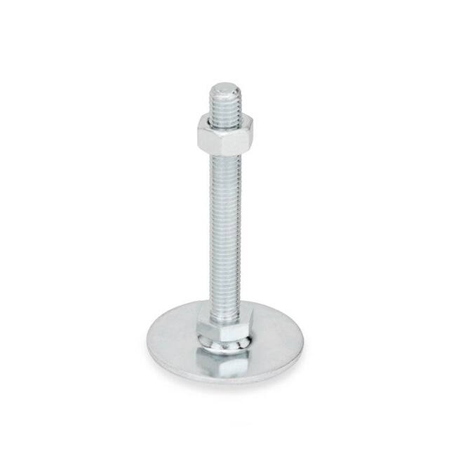 40-50-1/2X13-150-A0-SK STEEL ZINC PLATED LEVELING FEET