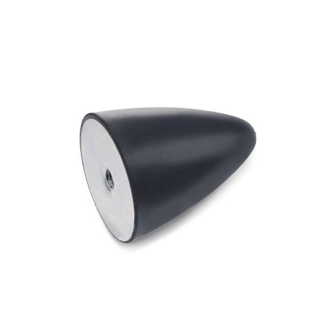 453.2-38-45-5/16-55 RUBBER BUMPER CONICAL STAINLESS