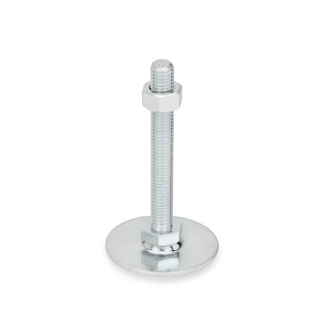 40-80-1/2X13-125-A0-SK STEEL ZINC PLATED LEVELING FEET