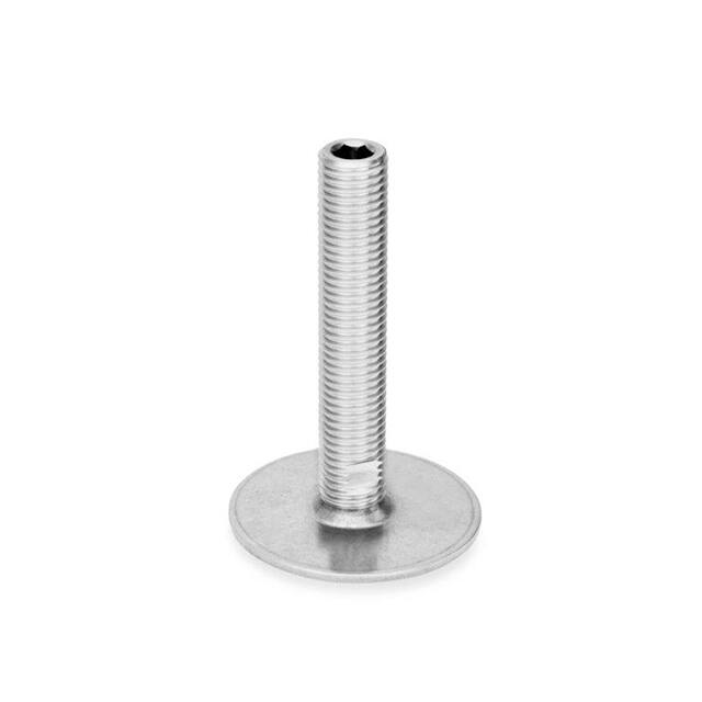 41-40-5/8X11-125-D0-U STAINLESS STEEL LEVELING FEET