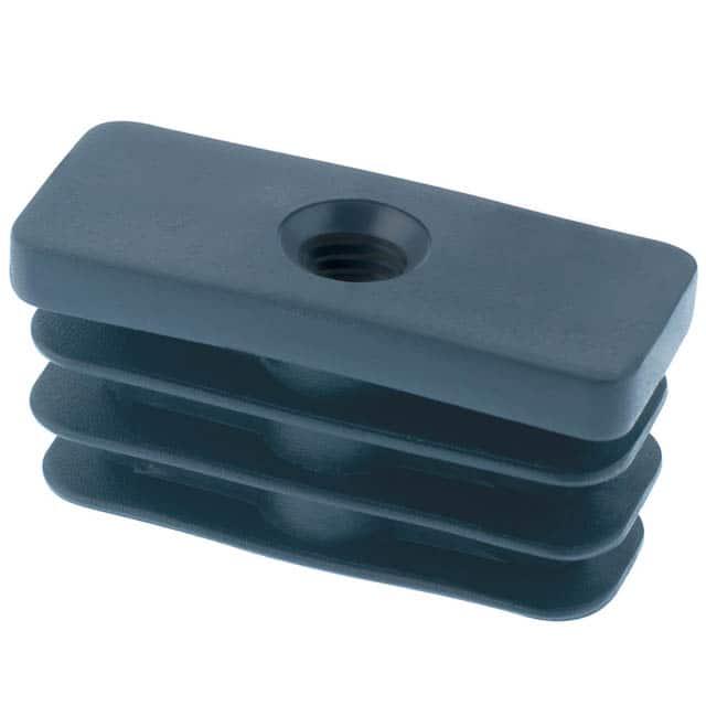 RCM0600A FOOT RECTANGULAR 3"L X 1.5"W BLK