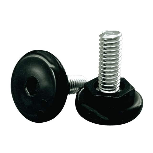 AFG2010A FOOT CYLINDRICAL 1" DIA BLACK