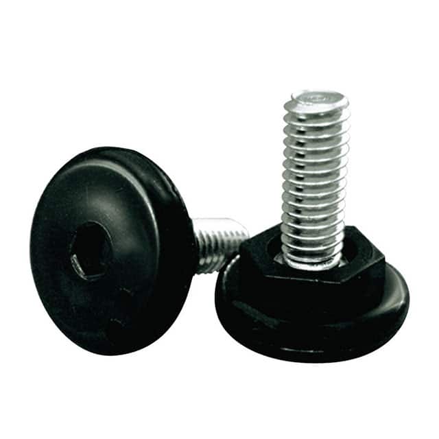 AFG2040A FOOT CYLINDRICAL 1.375" DIA BLK