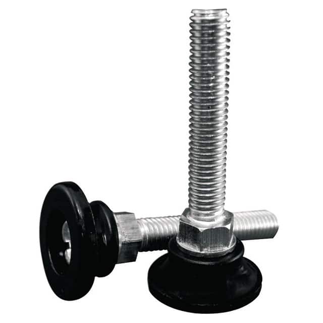 AFW2065A FOOT CYLINDRICAL 1" DIA BLACK