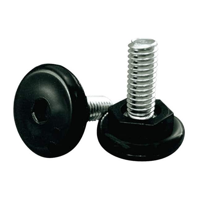 AFG2050A FOOT CYLINDRICAL 1.375" DIA BLK