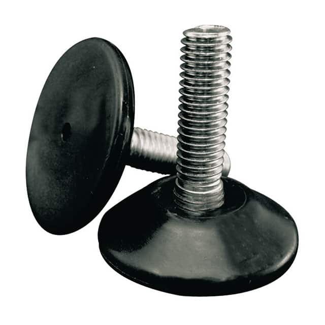 AFA1020A FOOT CYLINDRICAL 1.625" DIA BLK