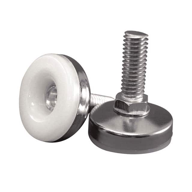 AFE1010A FOOT CYLINDRICAL 1.375" DIA WHT