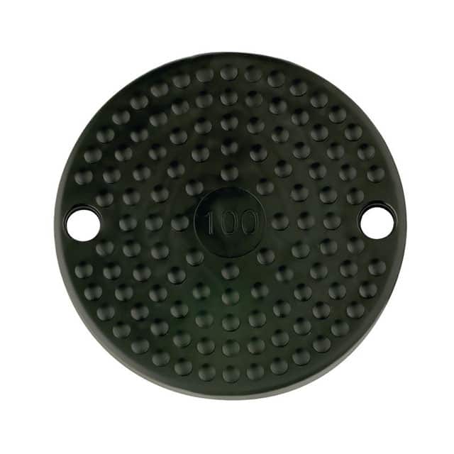 AFMP040A FOOT CYLINDRICAL 1.57" DIA BLACK