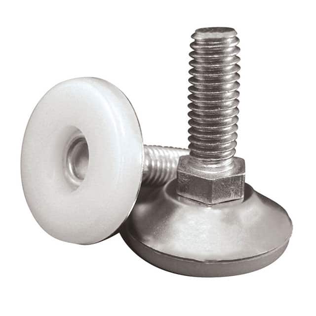 AFD1020A FOOT CYLINDRICAL 1.75" DIA WHITE