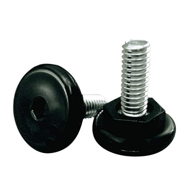 AFG2045A FOOT CYLINDRICAL 1.375" DIA BLK