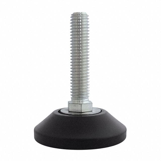 AFP25110A FOOT CYLINDRICAL 0.984" DIA BLK