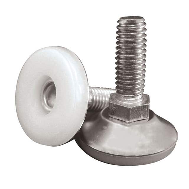 AFD1025A FOOT CYLINDRICAL 1.75" DIA WHITE