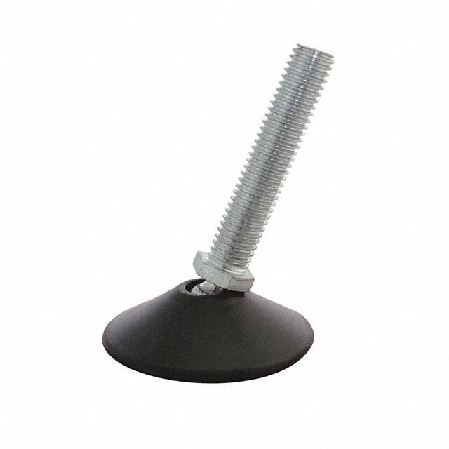 AFT25120A FOOT CYLINDRICAL 0.984" DIA BLK