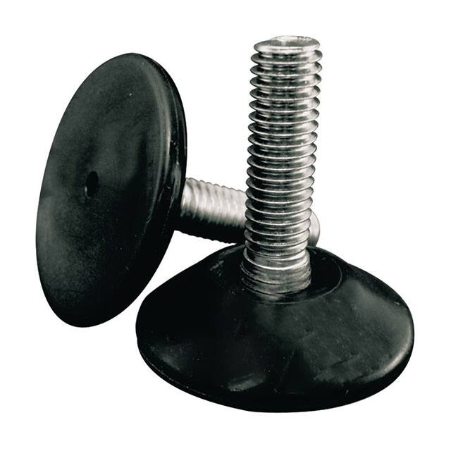 AFA1020B FOOT CYLINDRICAL 1.625" DIA BLK