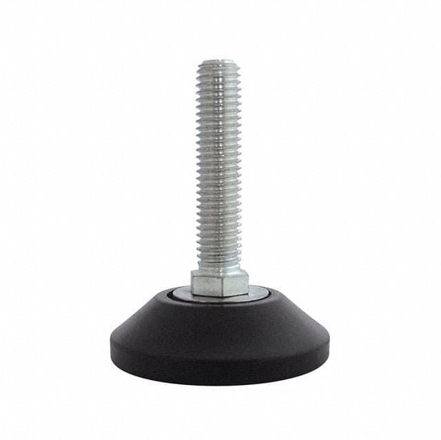 AFP25140A FOOT CYLINDRICAL 0.984" DIA BLK