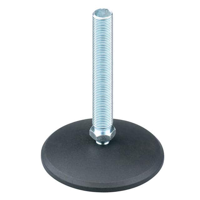 AFM2300A FOOT CYLINDRICAL 3.15" DIA BLACK