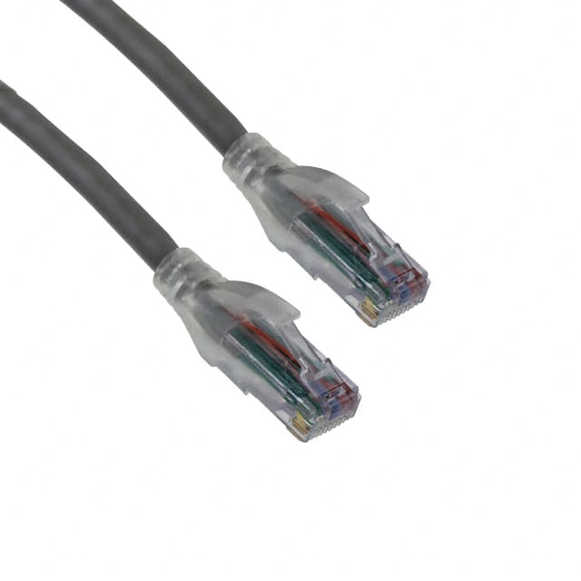 C501108002 PATCHCORD BCAT5E CMR GRY 2FT
