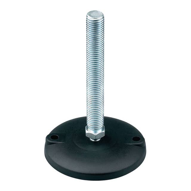AFM2100B FOOT CYLINDRICAL 2.36" DIA BLACK