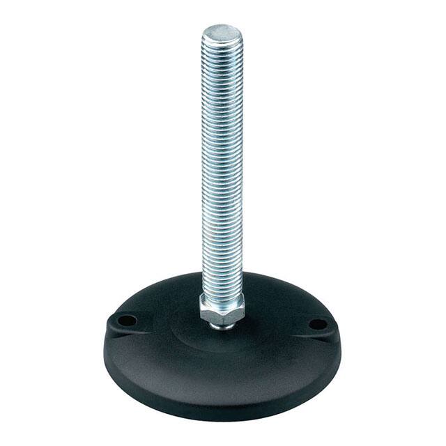 AFM3150B FOOT CYLINDRICAL 2.36" DIA BLACK