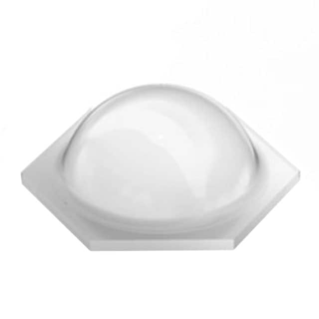 SJ6561H BUMPER HEXAGONAL 0.375" HEX CLR