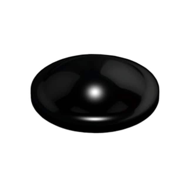 SJ5402 BLACK BUMPER CYLIN 0.312" DIA BLK