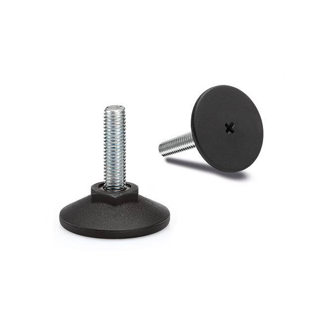 431081-S LX-S, ADJUSTABLE FEET, ZINC-PLAT