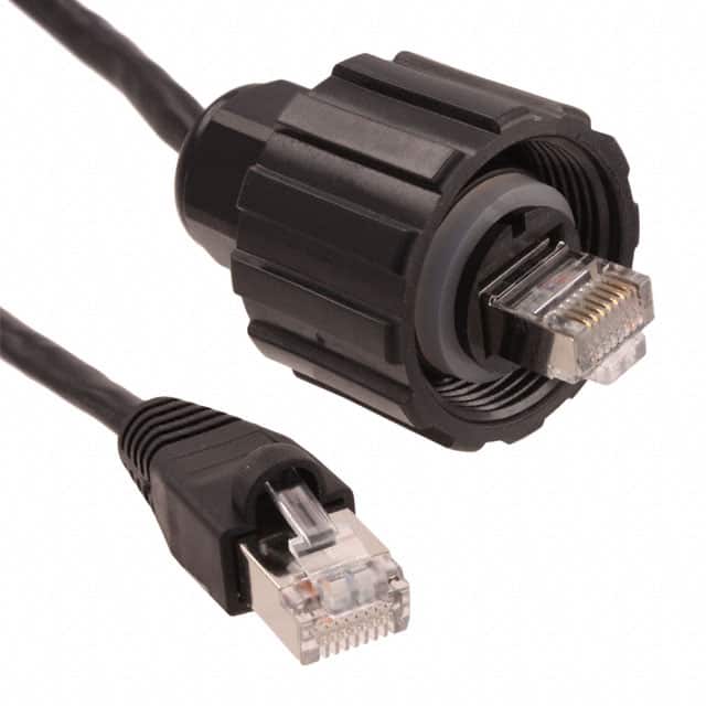 17-100574 CABLE MOD 8P8C PLUG-PLUG 6.56'