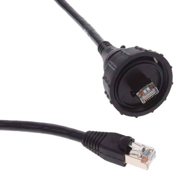 SCPE-G-02.00-S-O-NP CABLE MOD 8P8C PLUG-CABLE 6.56'