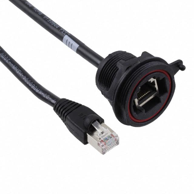 SCRES-G-00.50-D CABLE MOD 8P8C JACK-PLUG 1.64'