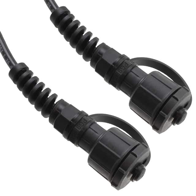 67PPB-020-K CABLE MOD 8P8C PLUG-PLUG 6.56'