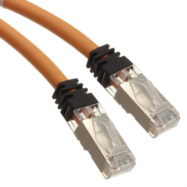 UTP6A50MOR CABLE MOD 8P8C PLUG-PLUG 164.04'