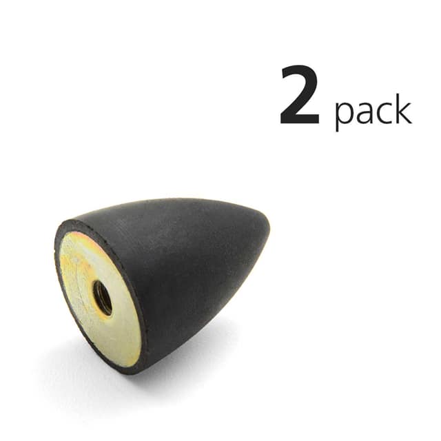 VMTT50-61-M8-70-Z/2PK CONICAL RUBBER BUMPER