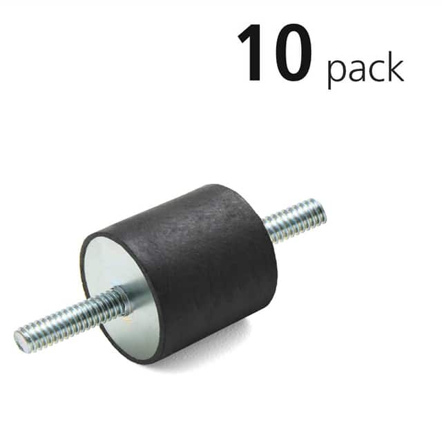 VMDSC25-30-M6-40-Z/10PK DOUBLE STUD VIBRATION MOUNT PACK