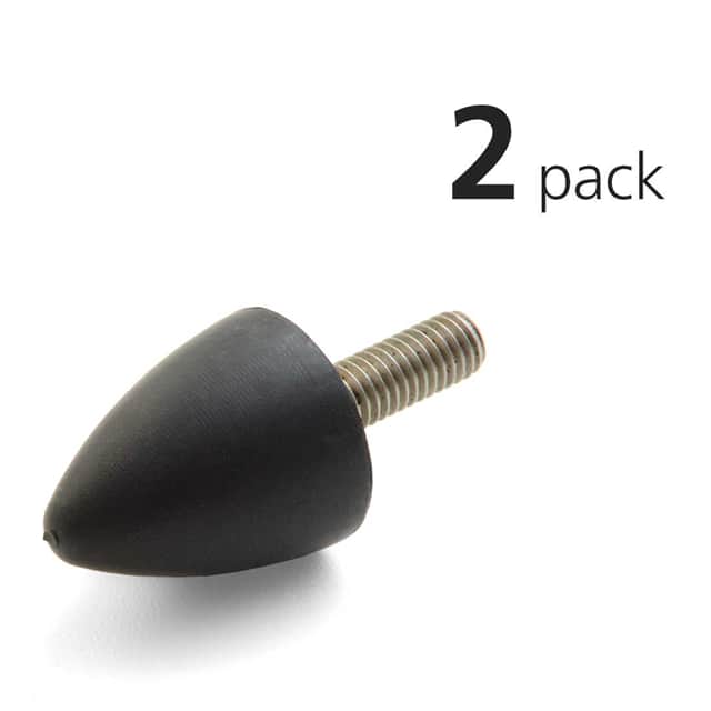 VMST30-30-M8-55-S/2PK CONICAL RUBBER BUMPER PACK