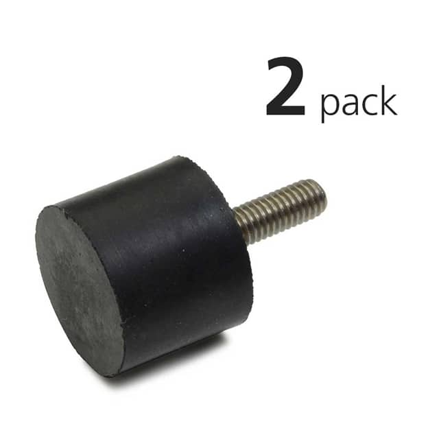 VMS40-40-M8-55-S/2PK FEMALE RUBBER BUMPER PACK