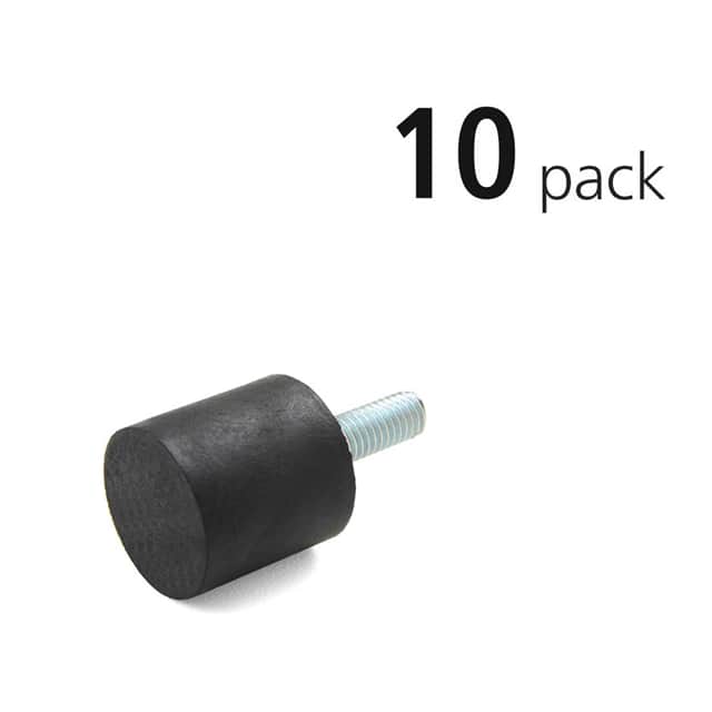 VMS30-20-M8-40-Z/10PK CONICAL RUBBER BUMPER PACK