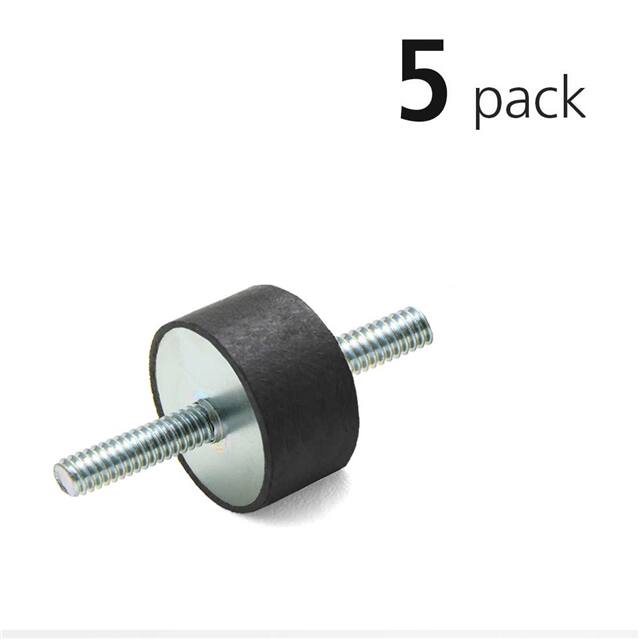 VMDSC38-25-3/8-55-Z/5PK 2XSTUD VIBRATION MOUNT PACK